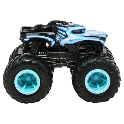 Monster Trucks Hotweiler avec voiture Connect and Crash 72/75 (échelle 1:64)