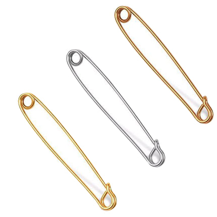 Collar Pins for Men Safety Pin Style Tie Bar for W