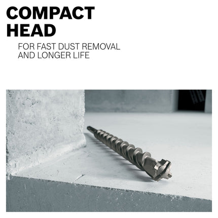 Bosch HC5050 1 in. x 13 in. SDS-max Speed-X Rotary Hammer Bit