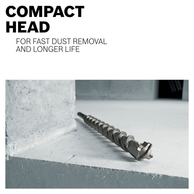 Bosch HC5050 1 in. x 13 in. SDS-max Speed-X Rotary Hammer Bit