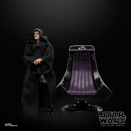 Star Wars The Black Series Emperor Palpatine & Throne Return of The Jedi Collectible 6 Inch Action Figure (Amazon Exclusive)