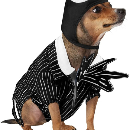 Disney Nightmare Before Christmas: Jack Skellington Pet Costume for for Dogs or Cats by Rubies, XL