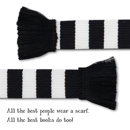 IF Book Scarf Bookmark - Black & White