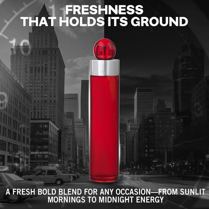 Perry Ellis 360 Red Eau de Toilette for Men, 200ml, 6.8 fl oz (12.3899.77)