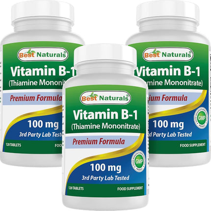 Best Naturals Vitamin B1 as Thiamine Mononitrate 1