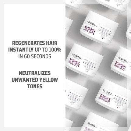 Goldwell Dualsenses Blondes & Highlights 60 Second Treatment 6.76oz, 226.79 Grams