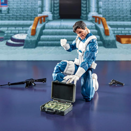 Marvel Legends Series Gamerverse Punisher and Nick Fury, Retro Video Game -Inspired Collectible 6-Inch Action Figures