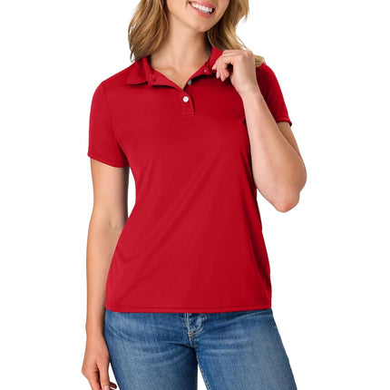 Hanes Sport Women's Cool DRI Performance Polo,Deep