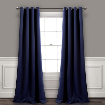 Lush Decor Insulated Grommet Blackout Curtains Pan