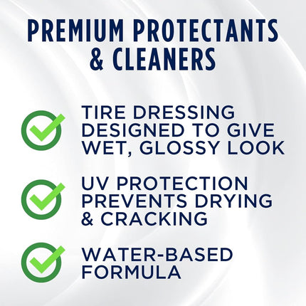 Produits 303 Brillant et Protecteur pour pneus haute brillance - Formule longue durée à base d'eau - Dure des semaines - Sans silicones nocifs - Dure des semaines, pas des jours, 473 ml (30395CSR) L'emballage peut varier
