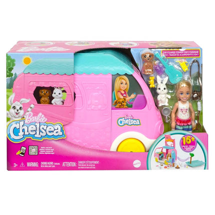 Barbie Camper, Chelsea 2-in-1 Playset