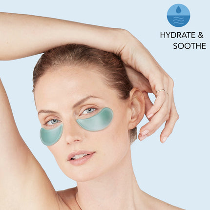 skn by conair Cool Beanz Parches Reutilizables para Debajo de los Ojos, Mascarilla Recargable de Ojos Fría para Reducir Ojeras y Hinchazón, y Refrescar Ojos Cansados