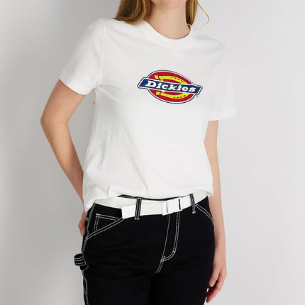 Dickies Women's Speed Clip Buckle Belt, White, L-x-L