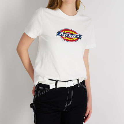 Dickies Women's Speed Clip Buckle Belt, White, L-x-L