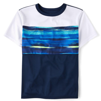 The Children's Place Boys' Short Sleeve Crew Neck 