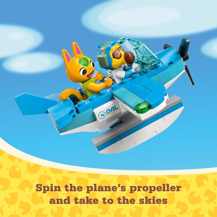 LEGO Animal Crossing Fly with Dodo Airlines Airport Playset, Kids� Airplane Toy and Pilot Minifigure Inspired by The Video Game Series, Gift for Girls and Boys Ages 7 and Up, 77051