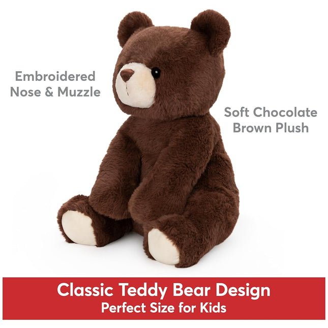 Gund Finley Polyester Kids Soft Toy Teddy Bear, Brown, 33 cm