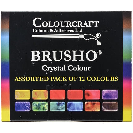 Brusho by Colourcraft BRU85000 Crystal Colour Asso