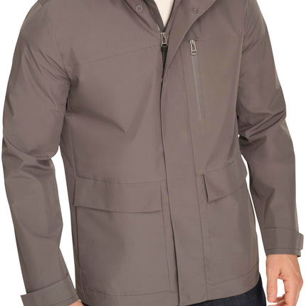 Cole Haan Men's Short Sleeve Soft Rain Parka Jacke
