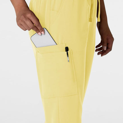WonderWink Women's Jogger Utility Scrub Pant, Sunshine Yellow, X-Small
