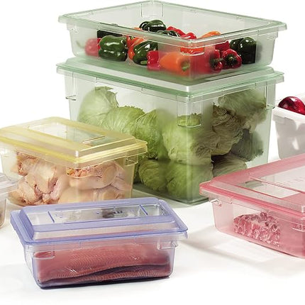 Carlisle 1061207 Storplus Polycarbonate Food Storage Box, 5 gal. Capacity, Clear (Case of 6)