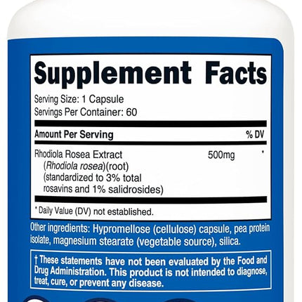 Nutricost Rhodiola Rosea 60 Caps