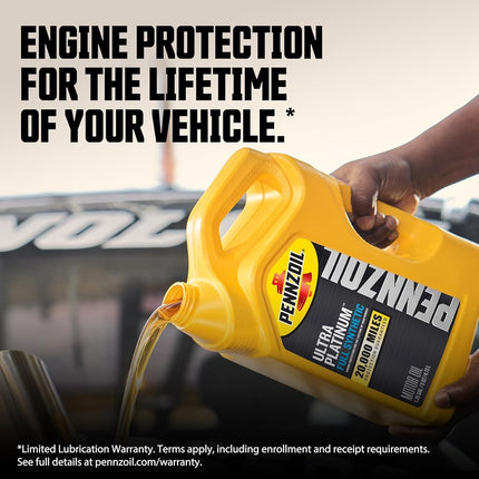Pennzoil Ultra Platinum Full Synthetic 0W-40 Motor Oil, 1 Quart