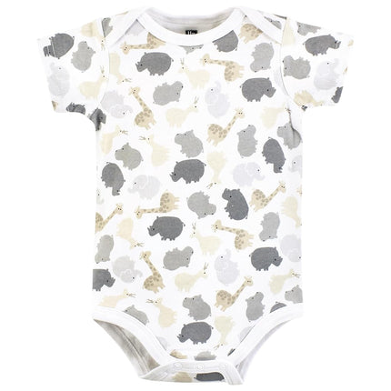 Grenouillères en coton unisexe Hudson Baby, motifs Safari Friends, 9-12 mois