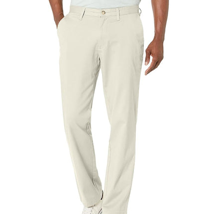 Nautica Men's Classic Fit Flat Front Stretch Solid