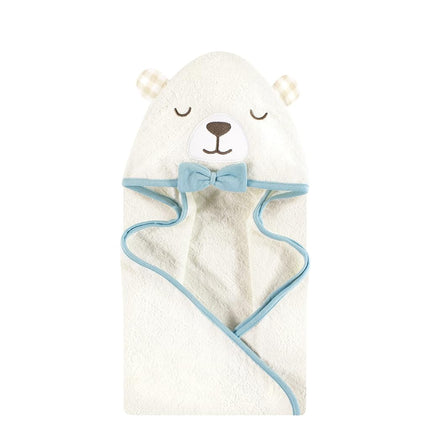 Hudson Baby Unisex Baby Cotton Animal Face Hooded 
