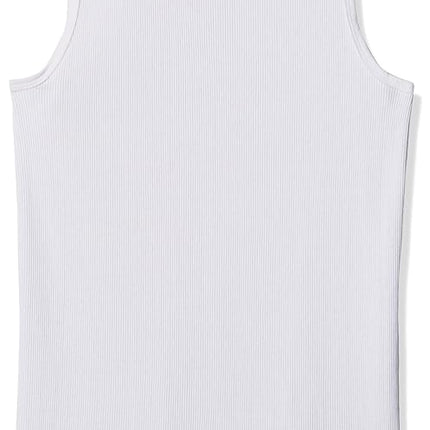 Nautica Men's 4-Pack Cotton Ribbed Tank Top, White, Medium