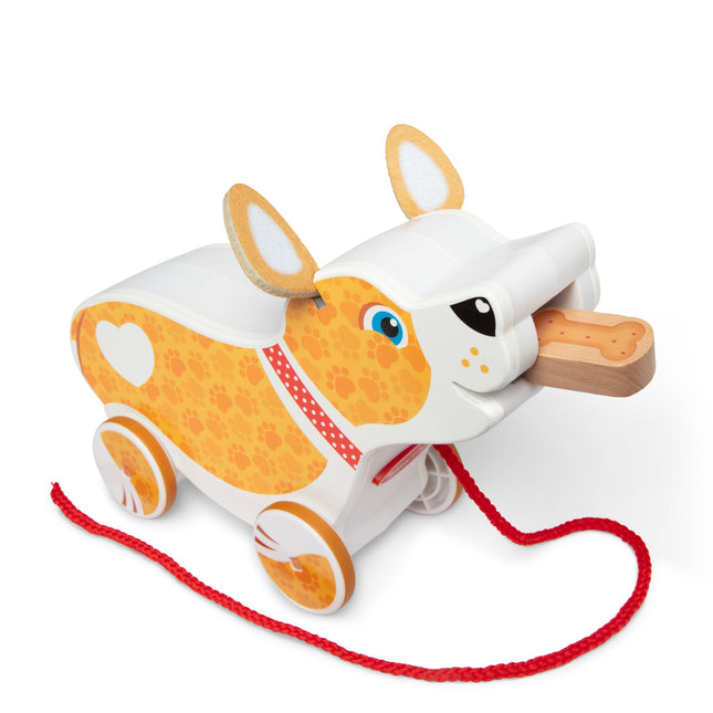 Melissa & Doug Feed, Walk & Poo Pup Wooden Prescho