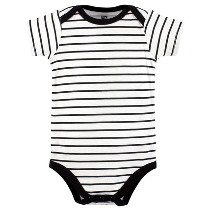 Hudson Baby Unisex Baby Cotton Bodysuits, Sage Daddys Boy, Preemie