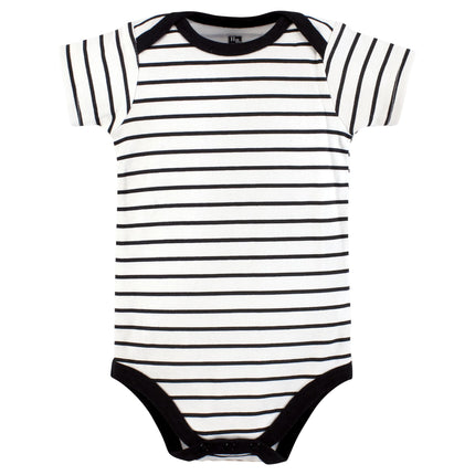 Hudson Baby Unisex Baby Cotton Bodysuits, Sage Daddys Boy, Preemie