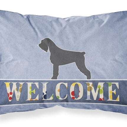 Caroline's Treasures Giant Schnauzer Welcome Pillowcase, Multicolor, Standard