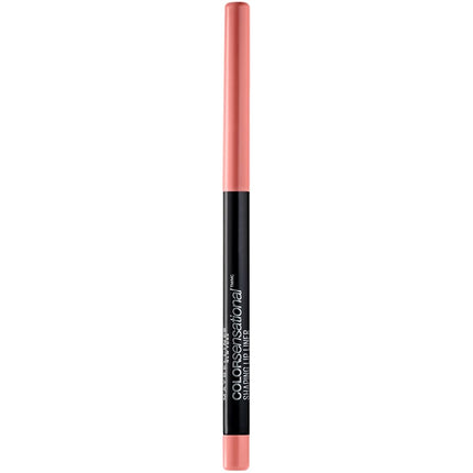 Maybelline Color Sensational Shaping Lip Liner with Self-Sharpening Tip, Purely Nude, Nude, 1 Count