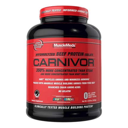 MuscleMeds CARNIVOR Beef Protein Isolate Powder, M