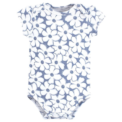 Hudson Baby Unisex Baby Cotton Bodysuits, Mamas Girl Tiny Flower, 18-24 Months, Mamas Girl Tiny Flower, 18-24 Months