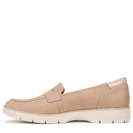 Dr. Scholl's Women's Nice Day Loafer, Cuban Sand Microfiber, 5.5 UK