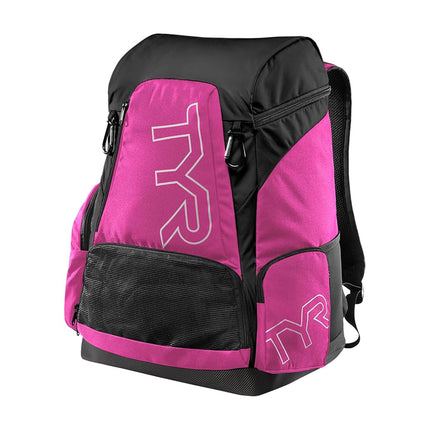 TYR Unisex Alliance Backpack - Pink/Black, 45 Litr