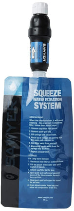 SAWYER PRODUCTS Squeeze SP129 Waterfilter for Outdoor & Camping