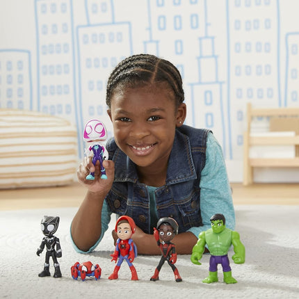 Hasbro SPIDEY AND HIS AMAZING FRIENDS Marvel Hero Reveal Multipack With Mask-Flip Feature