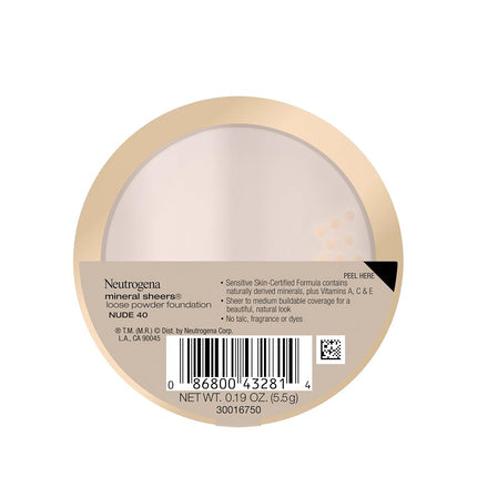 Neutrogena Mineral Sheers Loose Powder Foundation 0.19 oz., 1 count
