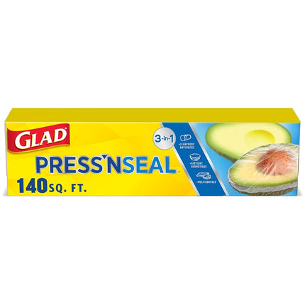 Envoltura de plástico sellable Glad con Griptex, tamaño económico 140 pies cuadrados