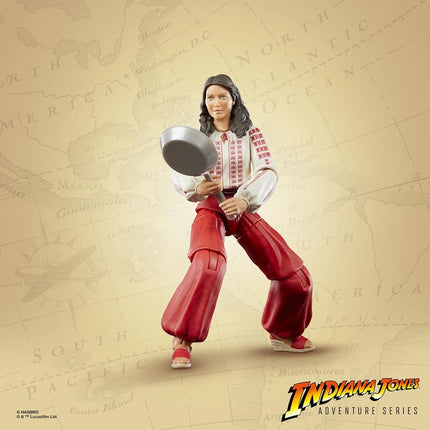 Indiana Jones and the Raiders of the Lost Ark Adventure Series Marion Ravenwood, 15-cm Indiana Jones Action Figures