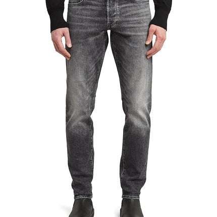G-STAR Men's 3301 Regular Tapered Jeans, Grey (fad