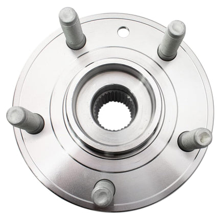 TRQ Front Wheel Bearing & Hub Assembly Compatible with 2020-2023 Jeep Gladiator 2018-2023 Wrangler