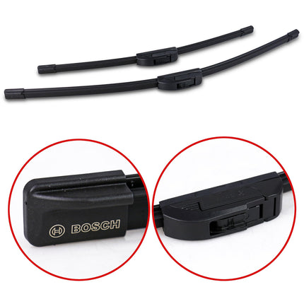 Bosch Wiper Blade Aerotwin AR291S, Length: 600mm/450mm – Set of Front Wiper Blades - Only for Left-Hand Drive (EU)