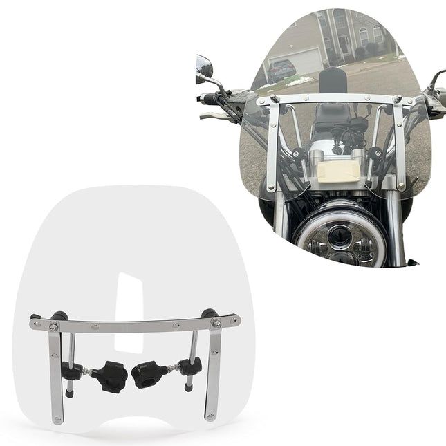 ECOTRIC 18"x16" Clear Universal Windshield Compati