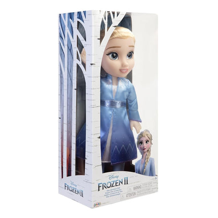 Disney Frozen 2 Elsa Travel Doll 14 Inches Tall Multicolor